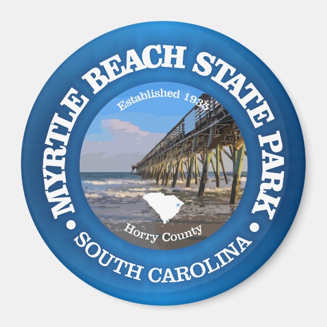 Myrtle Beach SP Magnet (Vorne)