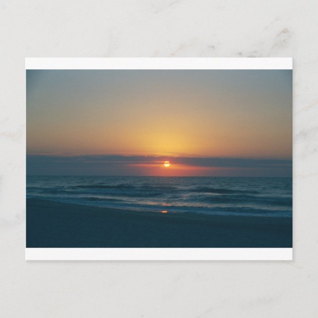 MYRTLE BEACH SUNSET POSTKARTE (Vorderseite)