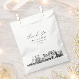 Myrtle Beach Wedding Personalisiert Gefallen Tasch Geschenktütchen