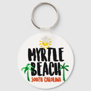 Myrtle- BeachAquarell Schlüsselanhänger