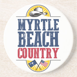 Myrtle- Beachland Getränkeuntersetzer