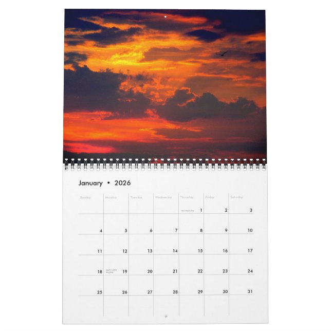 Myrtle- Beachsonnenaufgang-Kalender Kalender (Jan 2026)