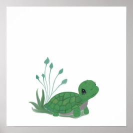 Myrtle die Schildkröte! Poster