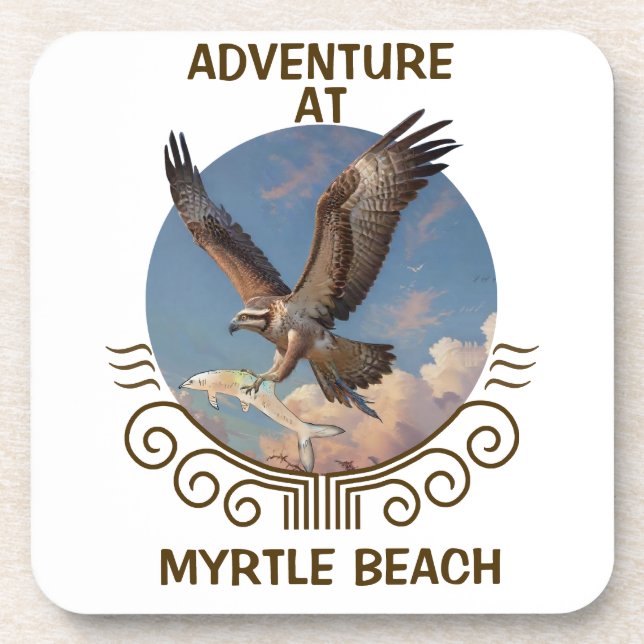 Myrtle Strand Getränkeuntersetzer (Vorderseite)
