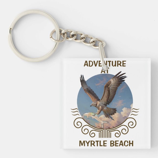 Myrtle Strand Schlüsselanhänger (Vorderseite)
