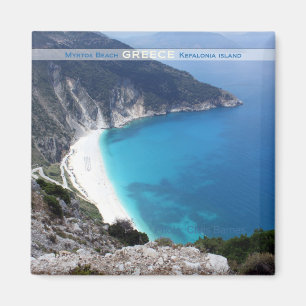 Myrtos Beach Greece Souvenir Kühlschrankmagnet Magnet