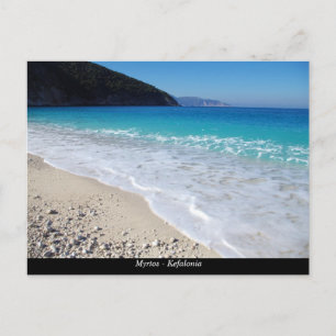 Myrtos - Kefalonia Postkarte