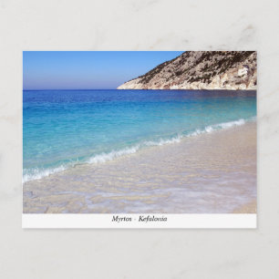 Myrtos - Kefalonia Postkarte