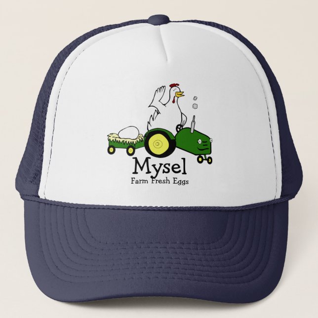Mysel bewirtschaftet Hut Truckerkappe (Vorderseite)