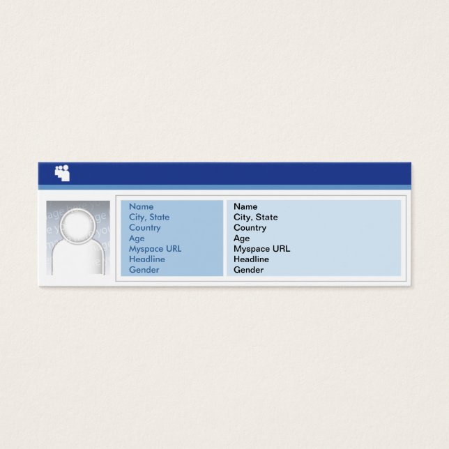 Myspace Dark - Haut (Vorderseite)