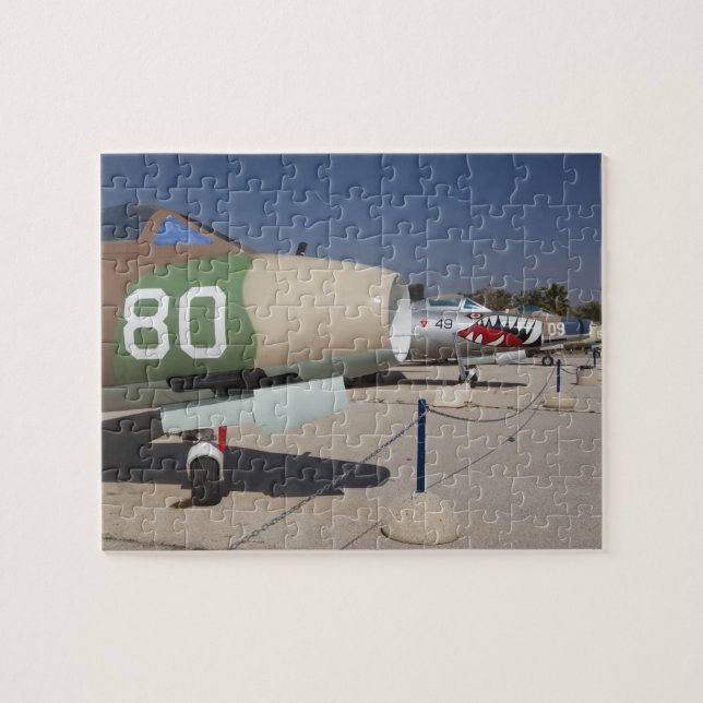 Mystere-Kämpfer in Frankreich Puzzle (Horizontal)