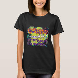 Mysteriemaschine für Labrador der Mikrobiologie, W T-Shirt
