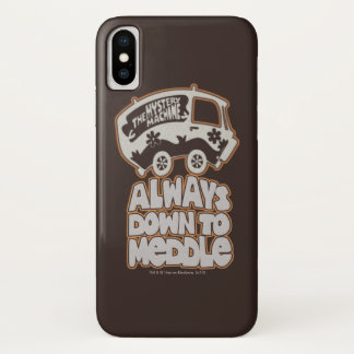 Mysteriemaschine "Immer bis zur Mitte" Case-Mate iPhone Hülle