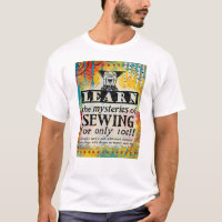 Mysterien des Nähens von T - Shirt - Vintag