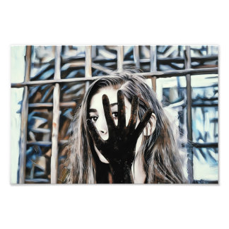 Mysterien und Ausdrucke mit einem einzigartigen Vi Fotodruck