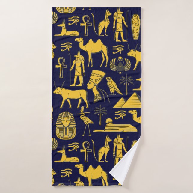 Mysteries of Egypt Badehandtuch (Badehandtuch)