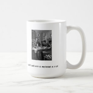 Mysteriös als Katzen-Tasse Tasse