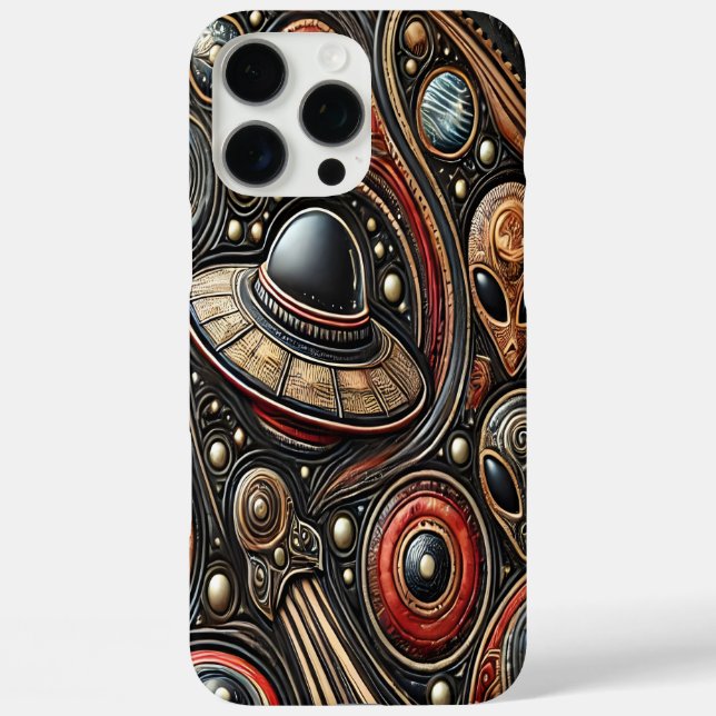 Mysteriöse Begegnung mit Ufos und Außerirdischen i Case-Mate iPhone Hülle (Rückseite)