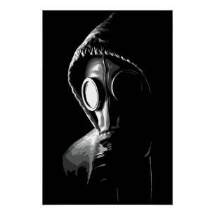 Mysteriöse Gasmaske Poster