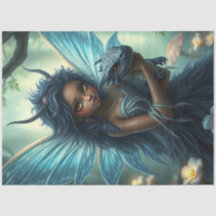 Mysteriöse Gothic Dragon Fairy