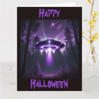 Mysteriöse Halloween-Karte