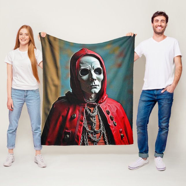 Mysteriöse Kapuze Fleecedecke (Beispiel)