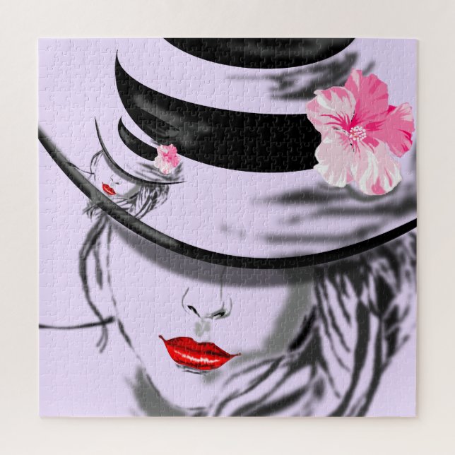 Mysteriöse Lady Puzzle (Vertikal)