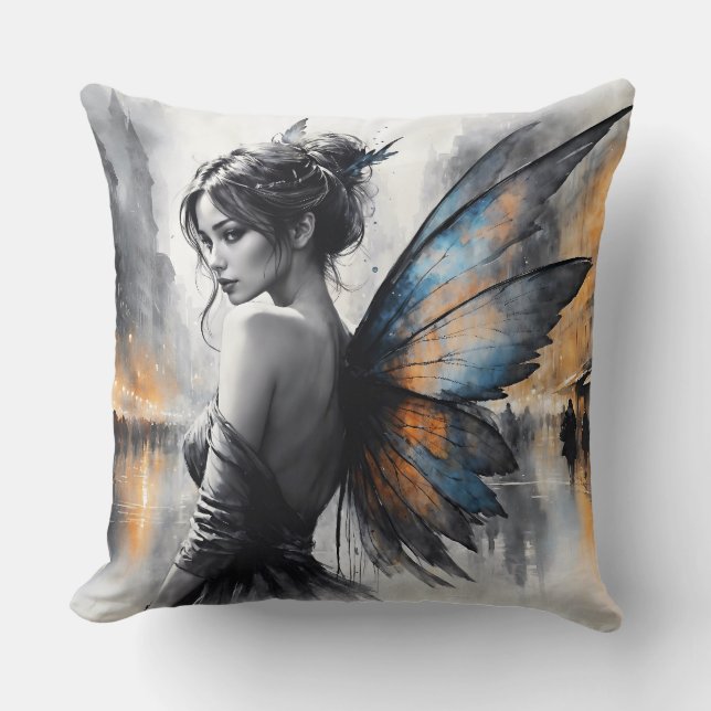 Mysteriöse Märchenmisten in der Stadt, die ätheris Kissen (Vorderseite)