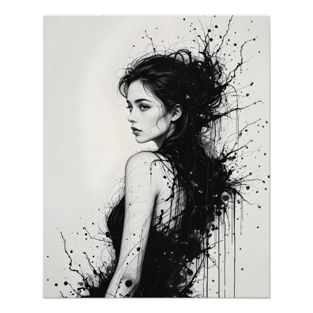 Mysteriöse Rückansicht Poster (Vorderseite)