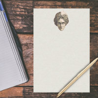 Mysteriöse Spooky Magical Genie Kopf Gesicht Turba