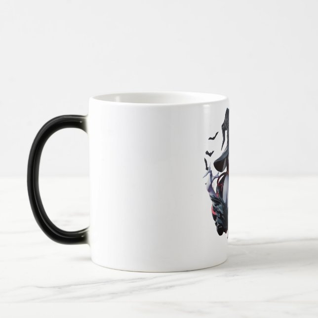 Mysteriöse Vampirhexe Tasse (Links)