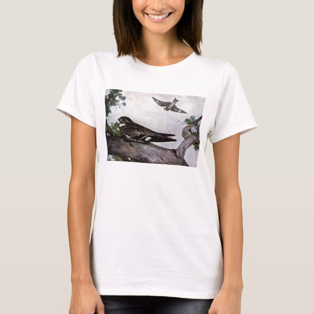 Mysteriöser Nighthawk T-Shirt (Vorderseite)