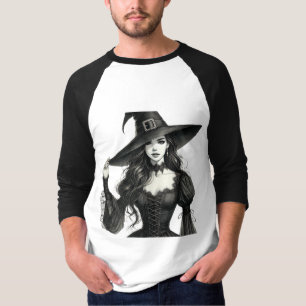 Mysteriöses Hexengrafik-T-Shirt T-Shirt