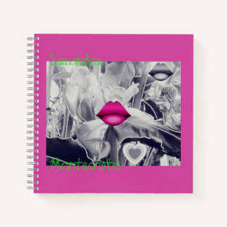 Mysteriöses Hören und Nehmen Sie Notizen Spiral-No Notizbuch