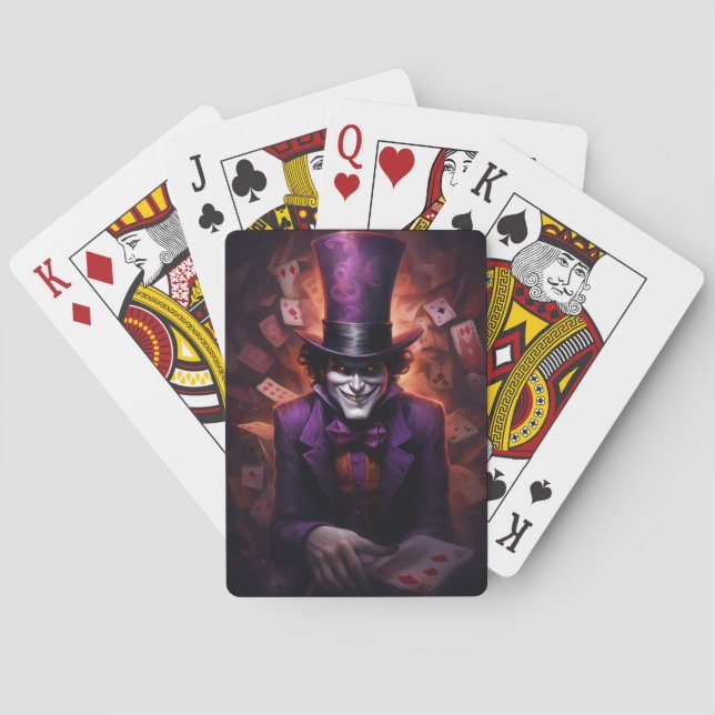 Mysteriöses Joker Kartenspiel Spielkarten (Rückseite)