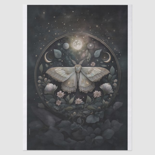 Mysteriöses Silvery Portal, Sonnenstrahlen, Silver Seidenpapier (Vorderseite)