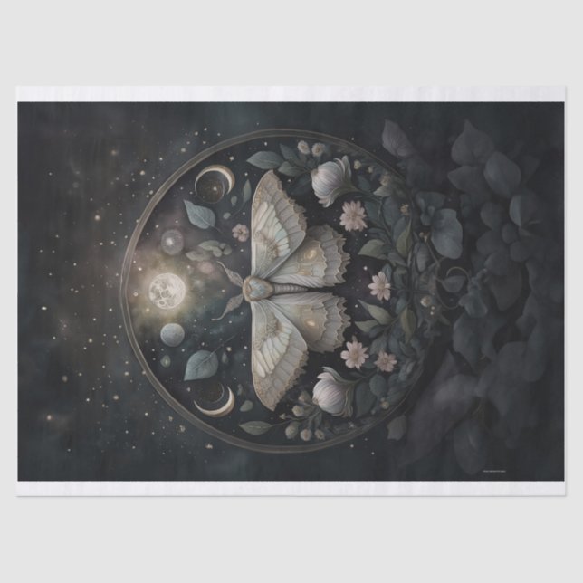 Mysteriöses Silvery Portal, Sonnenstrahlen, Silver Seidenpapier (Vorderseite)