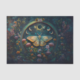 Mysteriöses Twilight Portal, Moth & Eclipse Seidenpapier