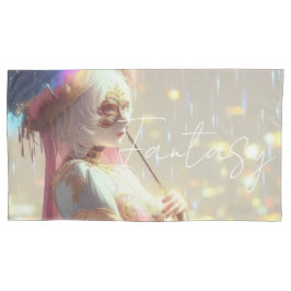 Mysterious Fantasy Girl - Ozean-Kunstästhetik Kissenbezug