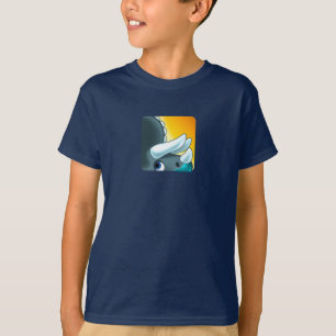 MYSTERIOUS HORNED DINOSAUR von Jeff Willis Art T-Shirt