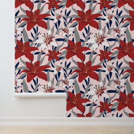 Mysterious Lilies Tapete