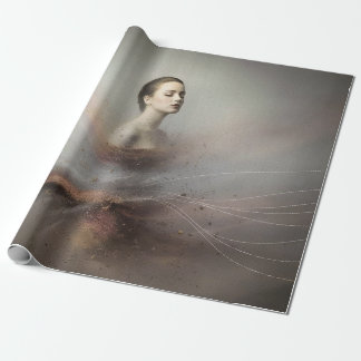 Mysterious Woman Geschenkpapier