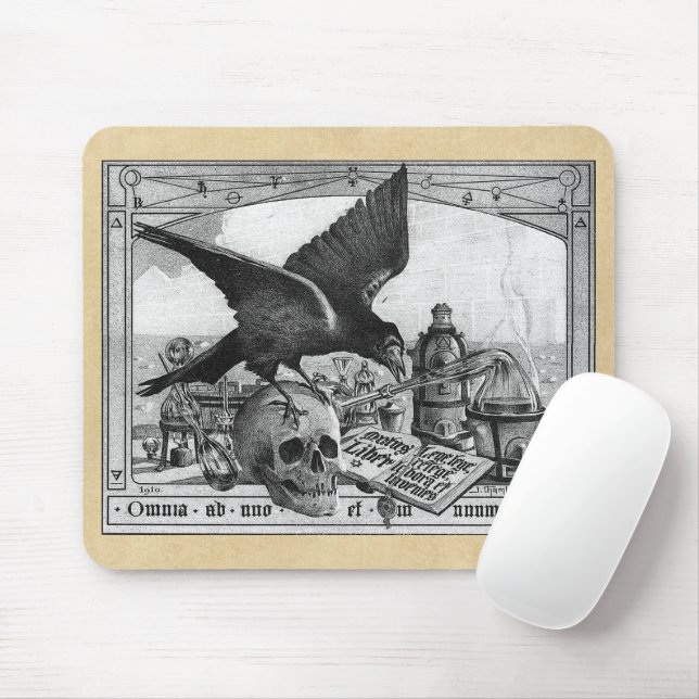 Mysterium Alchemy Sepia Mousepad (Mit Mouse)