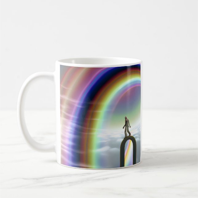 Mysterium am interdimensionalen Stargate Kaffeetasse (Links)