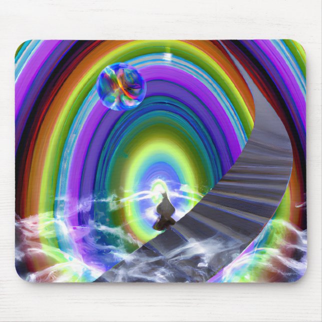 Mysterium am interdimensionalen Stargate Mousepad (Vorne)
