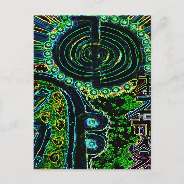 Mystery Art Postkarte (Vorderseite)