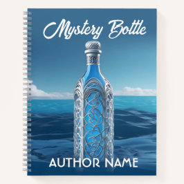 Mystery Bottle Book Cover Inspiration Notebook Notizbuch