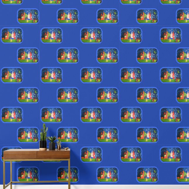 Mystery Castle Kunst von Kindern Tapete (Korridor)