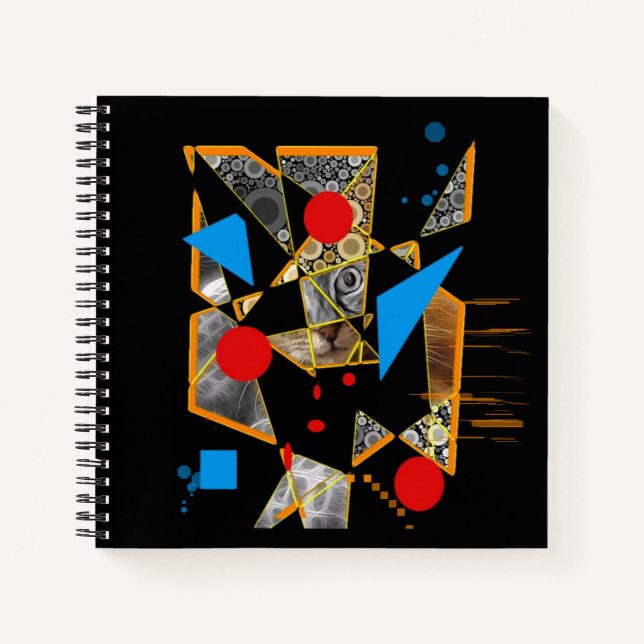 Mystery Cat Notizbuch (Vorderseite)