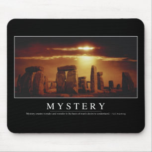 Mystery: Inspiration für Zitat Mousepad
